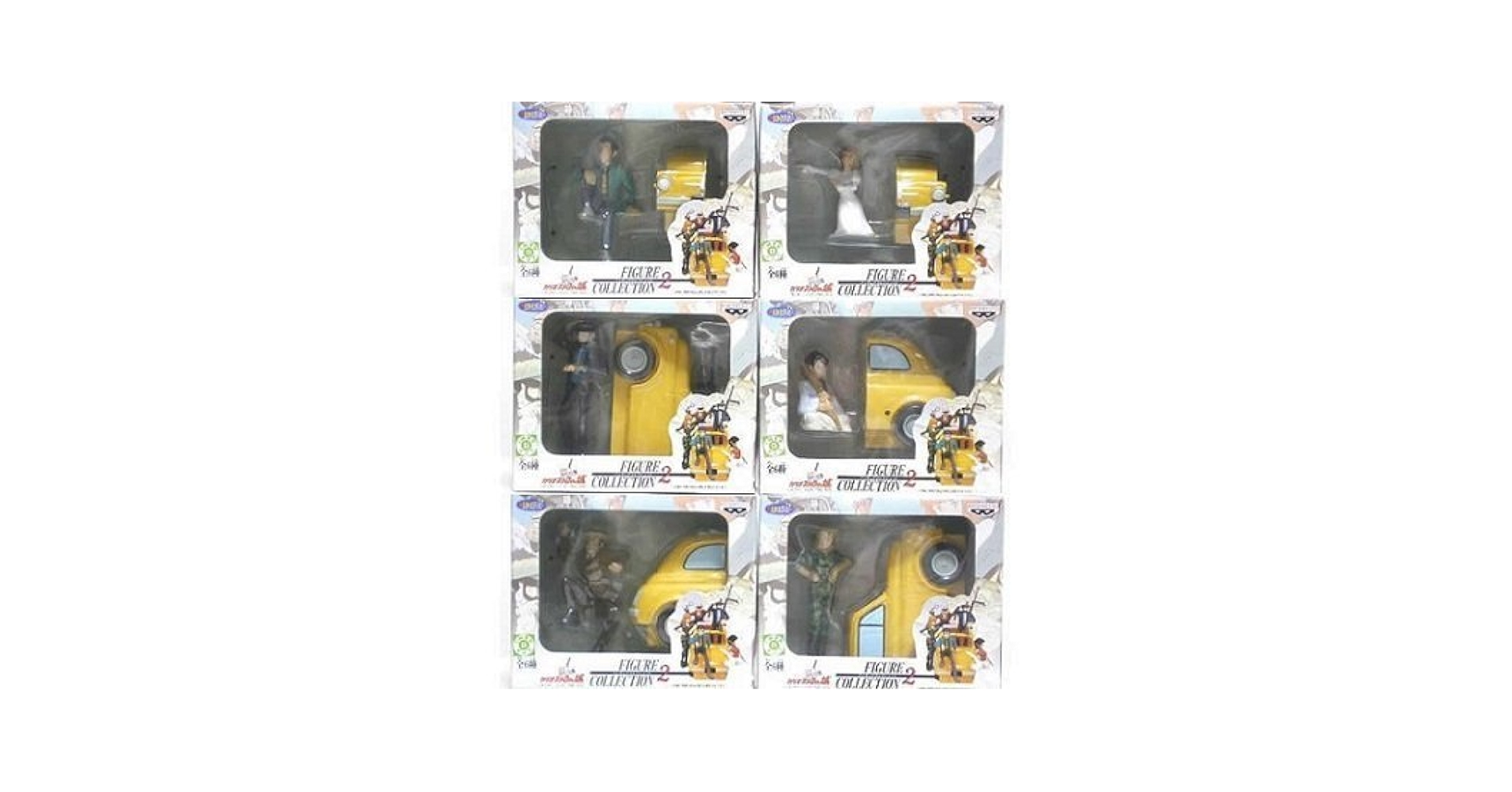 ルパン三世 FIGURE COLLECTION 2 6体コンプリートセット ルパン三世 FIGURE COLLECTION 2 6体コンプリートセット